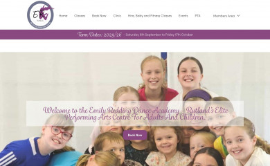 erdanceacademy.co.uk screenshot