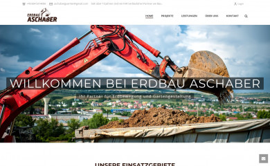 erdbau-aschaber.at screenshot