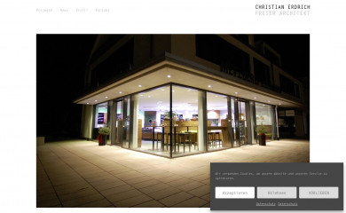 erdrich-architekten.de screenshot