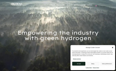 erezenergy.com screenshot