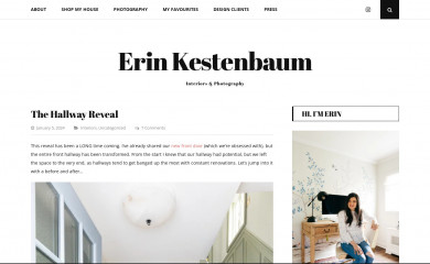 erinkestenbaum.com screenshot