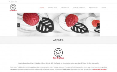 erictraiteur33.fr screenshot