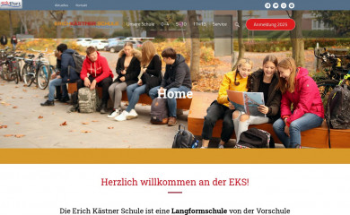 erich-kaestner-schule-hamburg.de screenshot