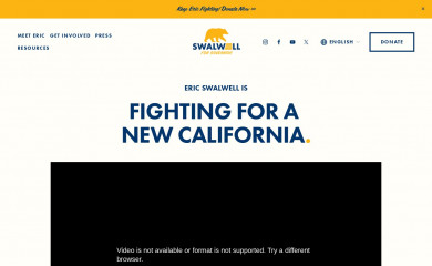 ericswalwell.com screenshot
