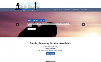 erieshoresag.org screenshot