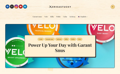 erikastucky.com screenshot