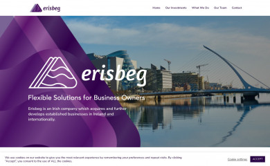 erisbeg.com screenshot
