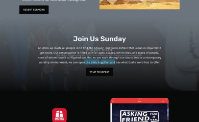 erockchurch.com screenshot