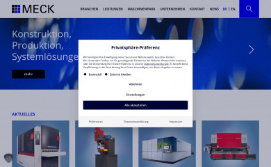 ernst-meck.de screenshot