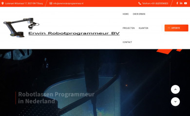 erwinrobotprogrammeur.nl screenshot
