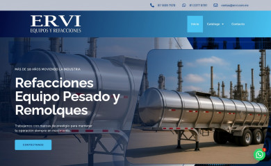 ervi.com.mx screenshot