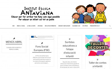 escolantaviana.org screenshot