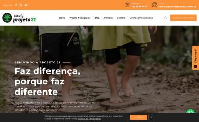 escolaprojeto21.com.br screenshot