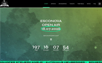 esconova.com screenshot