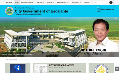 escalantecity.gov.ph screenshot