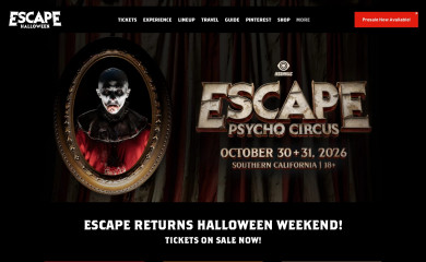 escapehalloween.com screenshot