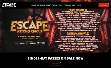 escapehalloween.com screenshot