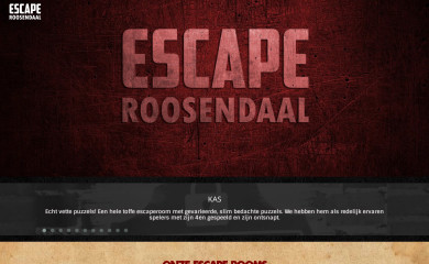 escaperoosendaal.nl screenshot