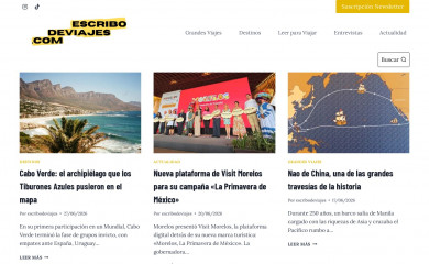 escribodeviajes.com screenshot