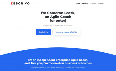 escrivo.com screenshot