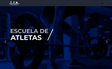 escueladeatletas.com screenshot