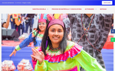escueladetalentos.edu.pe screenshot