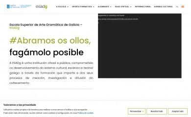 esadgalicia.com screenshot