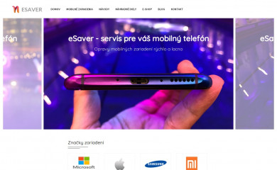 esaver.sk screenshot