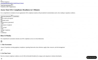 esgcompliance.org screenshot