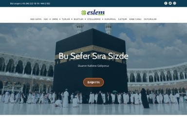 eslemturizm.com screenshot