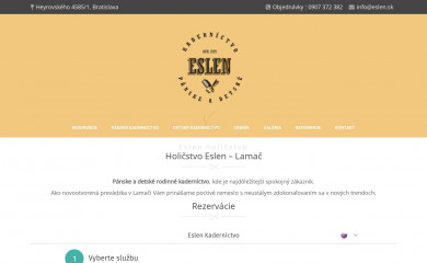 eslen.sk screenshot