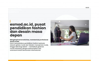 esmod.ac.id screenshot