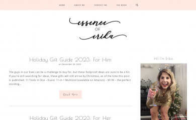 essenceoferika.com screenshot