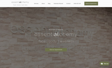 essentialalchemy.com.au screenshot