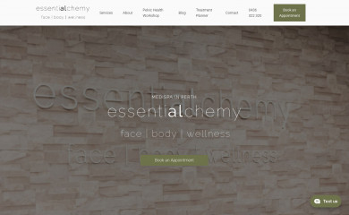 essentialalchemy.com.au screenshot