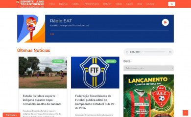 esporteajaxto.com screenshot