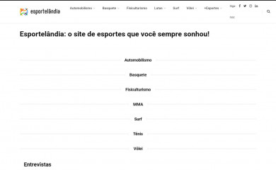 esportelandia.com.br screenshot