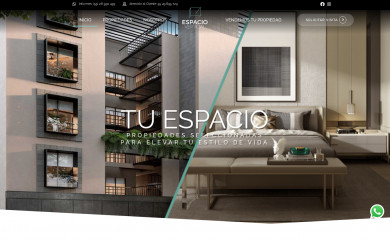 espaciovertical.mx screenshot