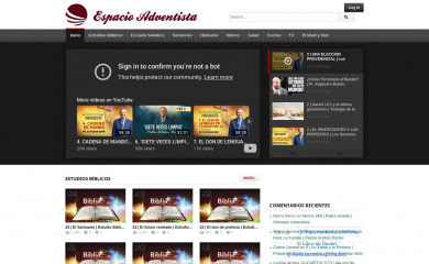espacioadventista.org screenshot
