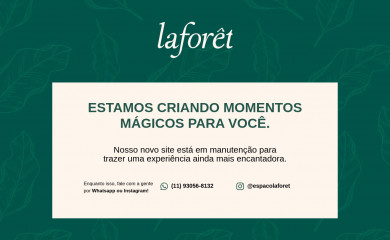 espacolaforet.com.br screenshot