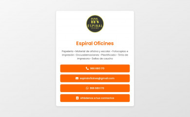 espiraloficines.es screenshot