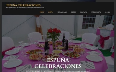 espunacelebraciones.com screenshot