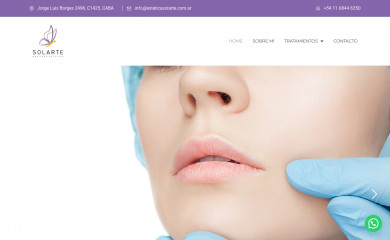 esteticasolarte.com.ar screenshot