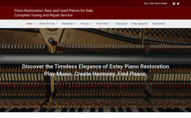 esteypiano.com screenshot