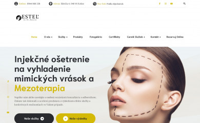 estelbydrzaneta.sk screenshot