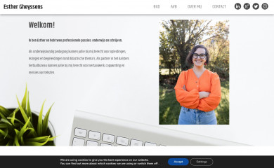 esthergheyssens.be screenshot