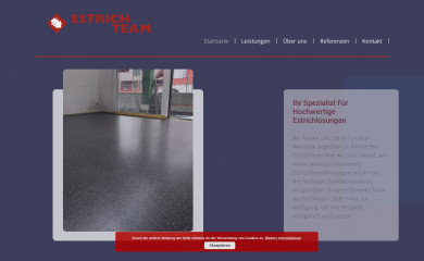 estrichteam.at screenshot