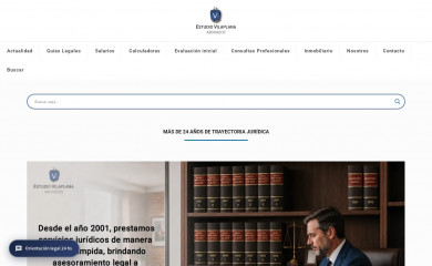 http://www.estudiovilaplana.com.ar screenshot