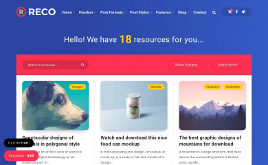 Reco | Shared By VestaThemes.com screenshot