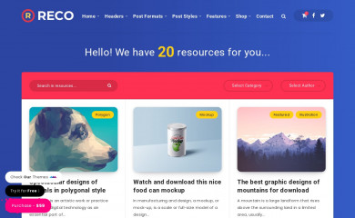 Reco | Shared By VestaThemes.com screenshot